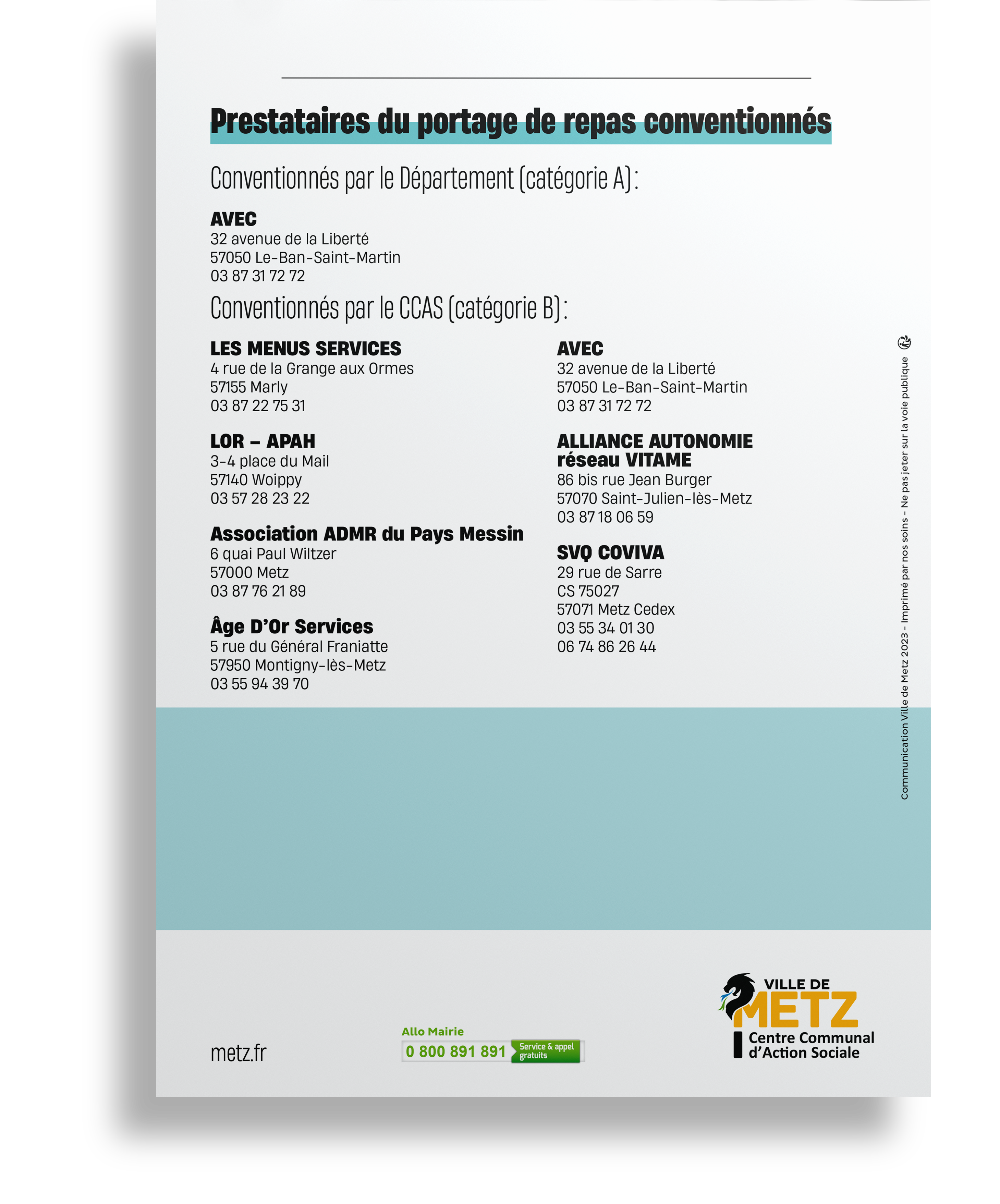 Flyer verso